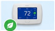 Digital thermostat used to control indoor heating and cooling